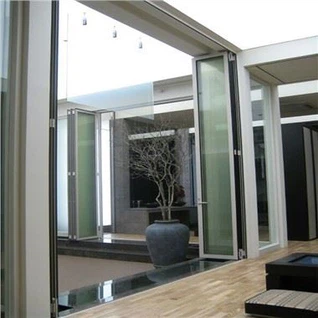 Moderna aluminiumdörrar